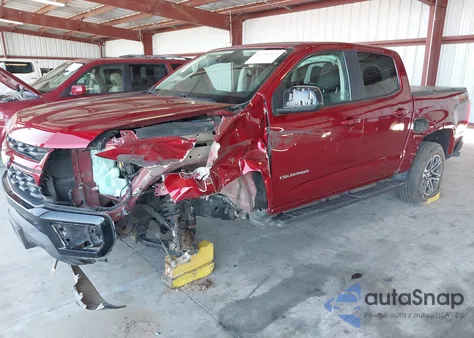 2021 Chevrolet Colorado 4Wd Short Box Lt from USA, damaged, VIN 1GCGTCEN6M1127606